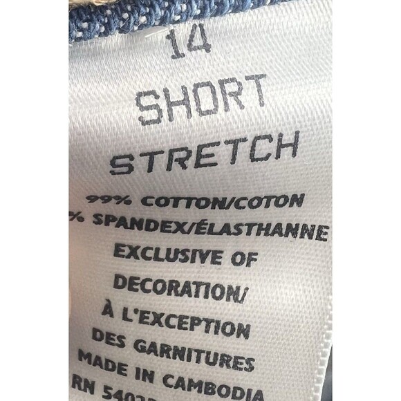 Old Navy Sweetheart Bootcut Jeans Women's Size 14 Short Stretch - Picture 11 of 13